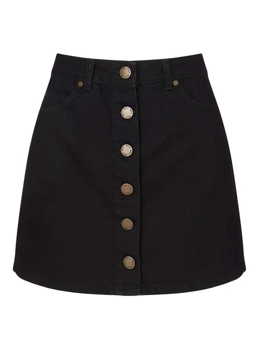 Demin Mini Skirt
